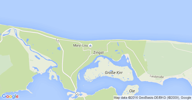 Karte Zingst Ostseebad