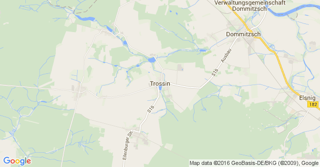 Karte Trossin