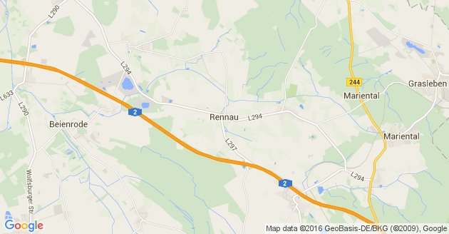 Karte Rennau                 