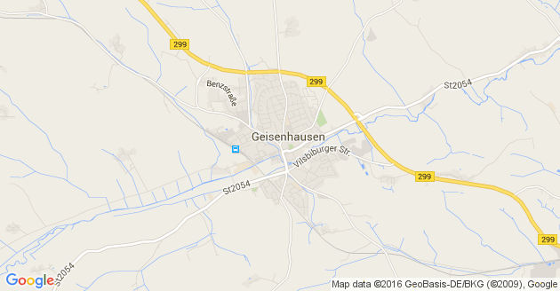 Karte Geisenhausen