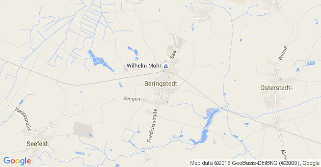 Karte Beringstedt
