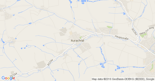 Karte Aurachtal