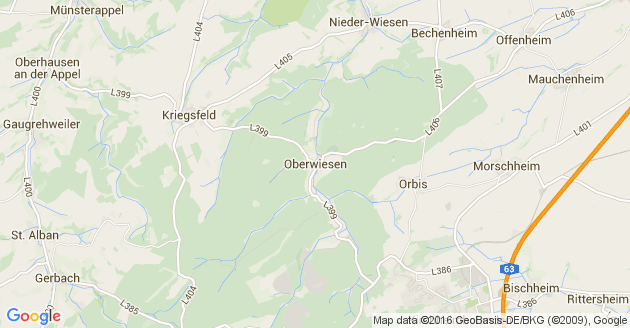 Karte Oberwiesen