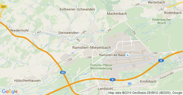 Karte Ramstein Miesenbach