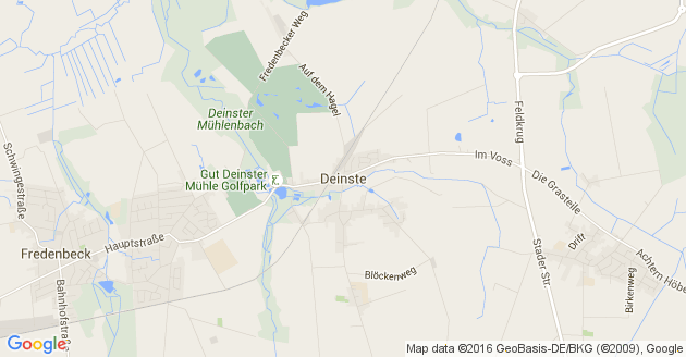 Karte Deinste