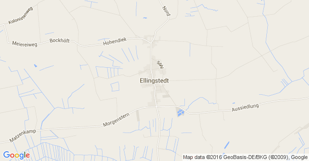 Karte Ellingstedt