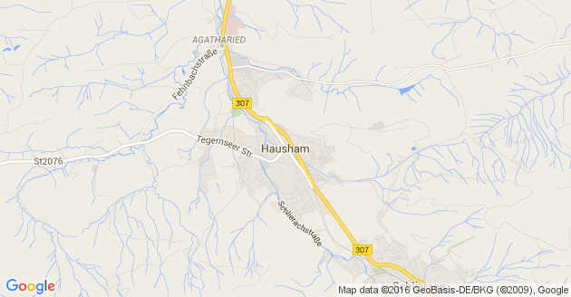 Karte Hausham