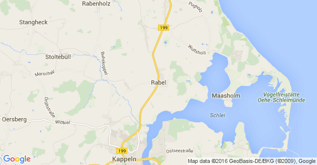 Karte Rabel
