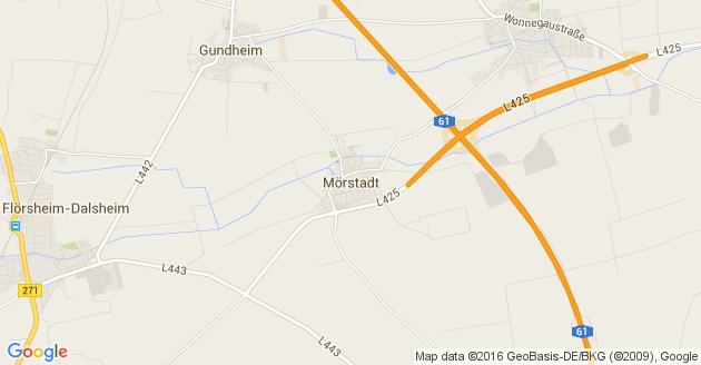 Karte Mörstadt