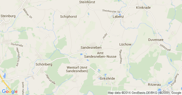 Karte Sandesneben