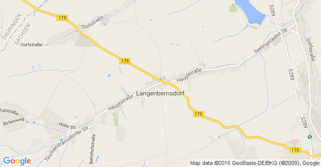 Karte Langenbernsdorf