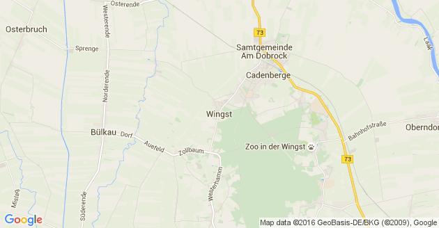 Karte Wingst