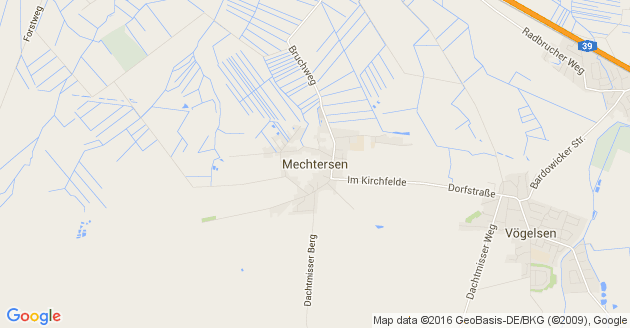 Karte Mechtersen