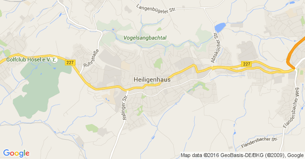 Karte Heiligenhaus