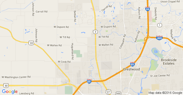 Karte Wallen in Holstein