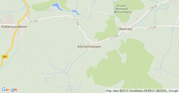 Karte Aschenhausen