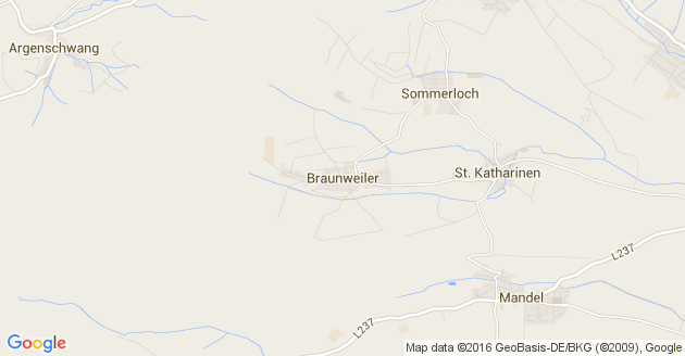 Karte Braunweiler