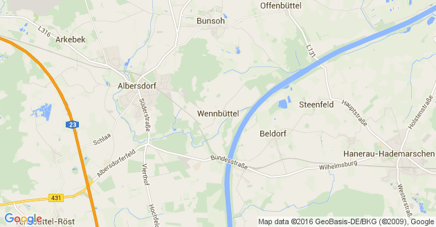 Karte Wennbüttel