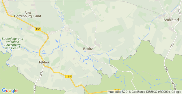 Karte Teldau Post Vorderhagen
