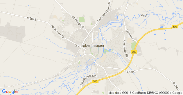 Karte Schrobenhausen