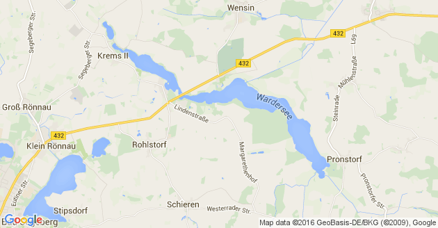 Karte Rohlstorf in Holstein