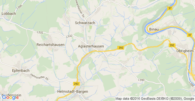 Karte Neunkirchen bei Mosbach in Baden