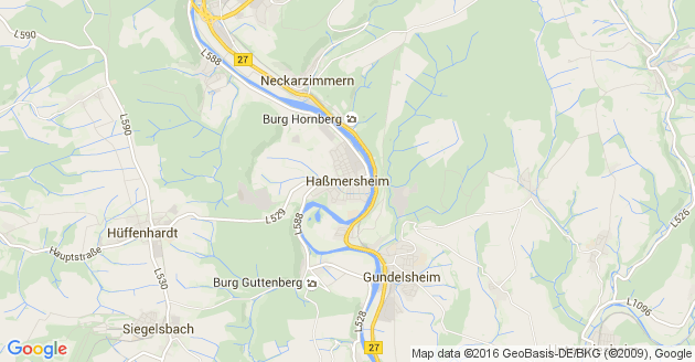 Karte Haßmersheim