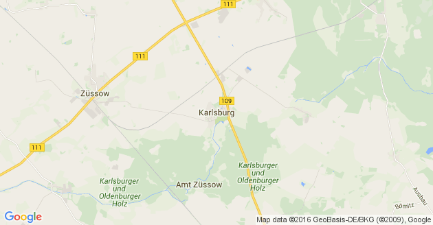 Karte Karlsburg