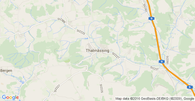 Karte Thalmässing