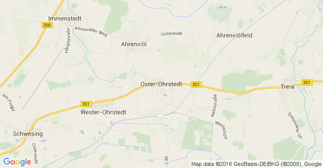 Karte Oster Ohrstedt
