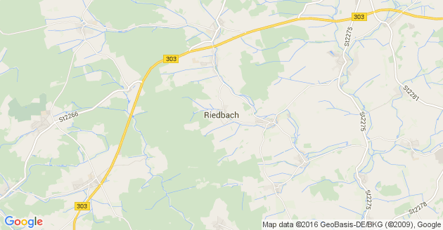 Karte Riedbach