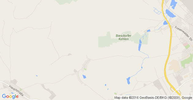 Karte Biesdorf