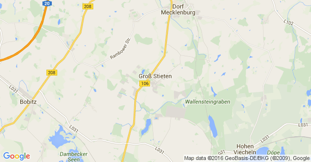 Karte Groß Stieten
