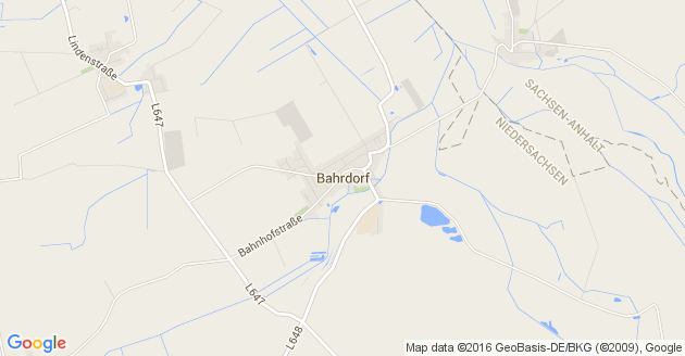Karte Bahrdorf