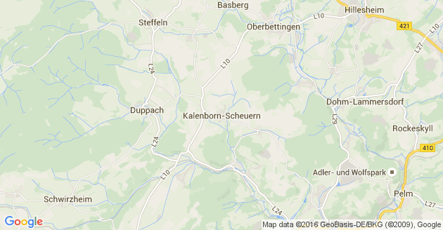 Karte Kalenborn Scheuern