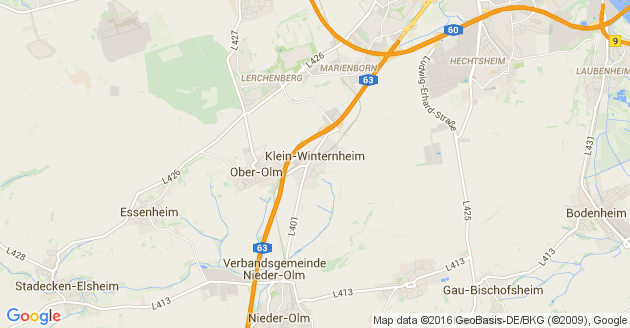 Karte Klein Winternheim