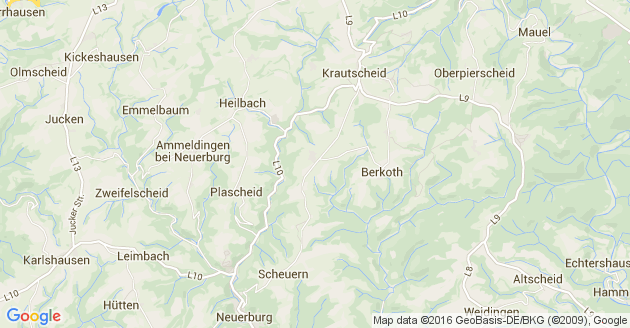 Karte Leimbach bei Neuerburg