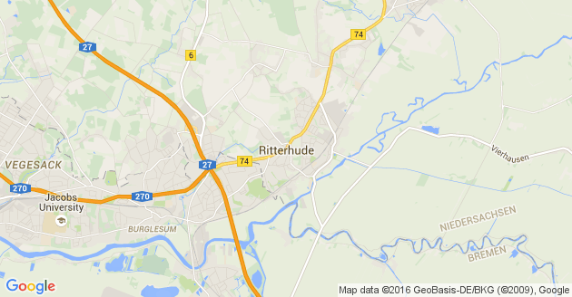Karte Ritterhude