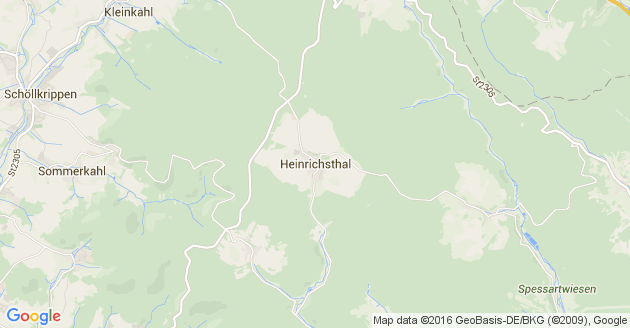 Karte Heinrichsthal