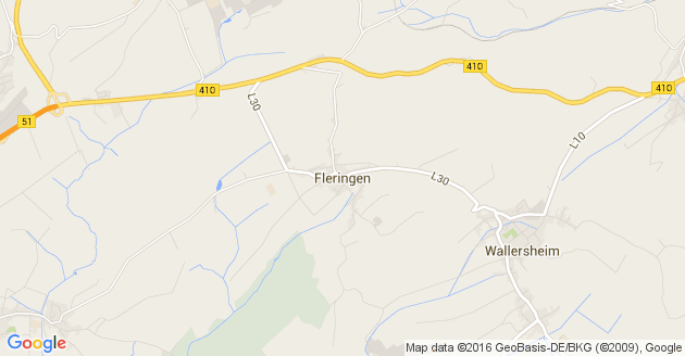 Karte Fleringen