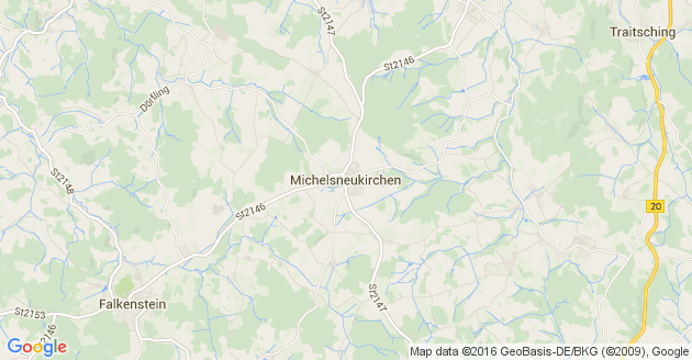 Karte Michelsneukirchen