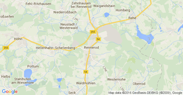 Karte Rennerod