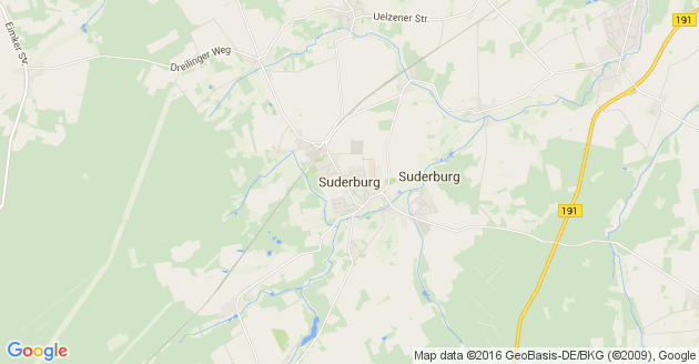 Karte Suderburg