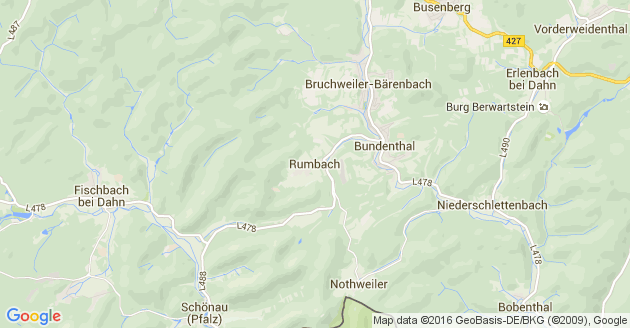 Karte Rumbach