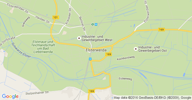 Karte Elsterwerda