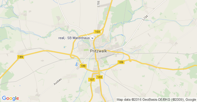Karte Pritzwalk