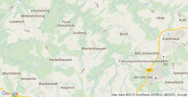 Karte Mastershausen