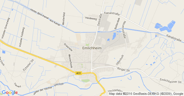 Karte Emlichheim