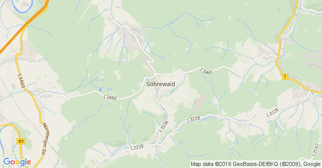 Karte Söhrewald