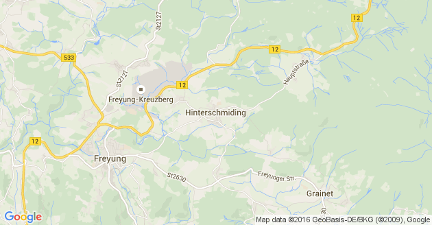 Karte Hinterschmiding